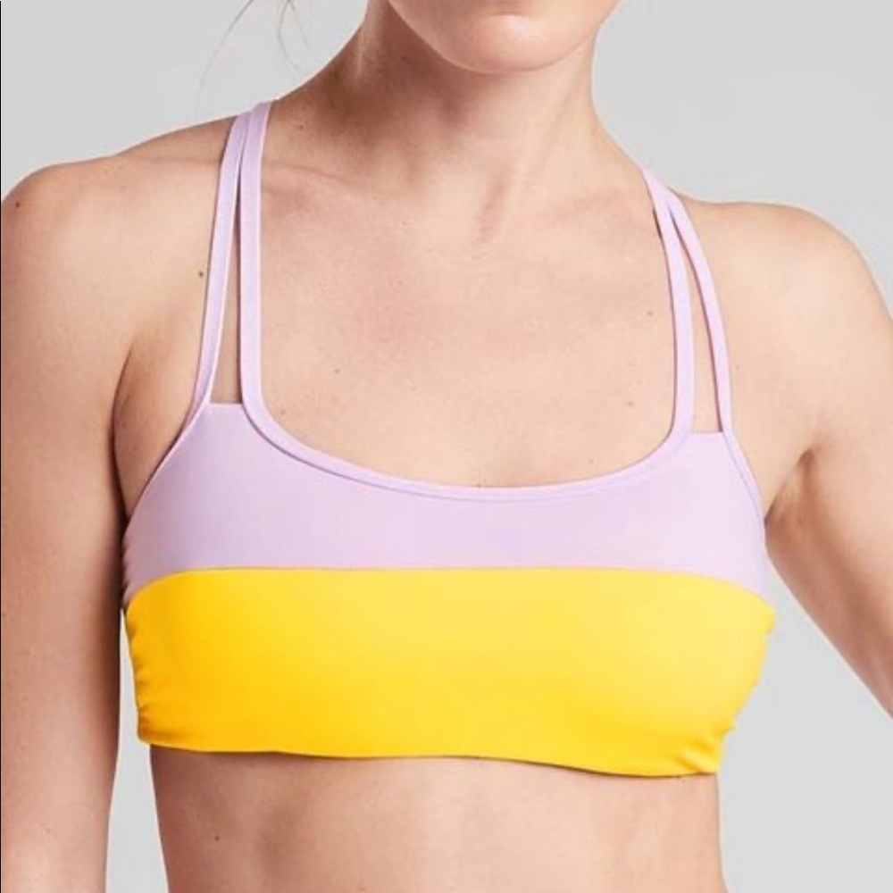 Athleta Sassy Sunshine Bikini Top